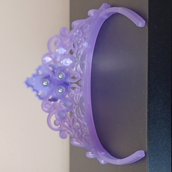 NWOT Set of Princess Rapunzel tiara and magic wand 🪄 that spins - Picture 4 of 11